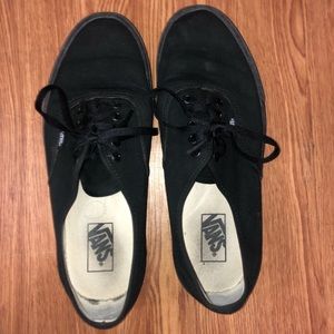 Black Vans Size 11
